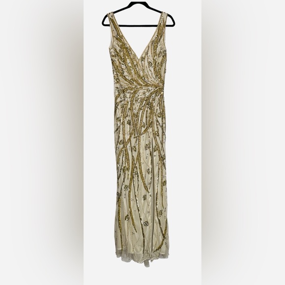 👗NWT! Mac Duggal Sequin & Bead Dress - Picture 4 of 16